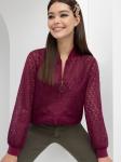 Бомбер Высокая мода (бордо)