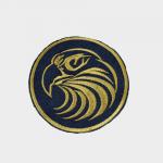 Патч-нашивка на одежду орел