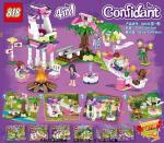 Kонструктор 82032 френдс "пикник" 4 в упаковке