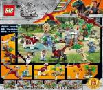 Kонструктор 82025 Animal Park "оборона поста в джунглях" 4 шт в упаковке