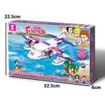 Kонструктор QL1132 френдс "водный самолет" 458 детали