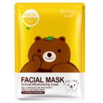 Маска для лица тканевая с коллагеном и зеленым чаем Bioaqua