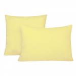 Наволочка трикотажная Желтая (2шт)