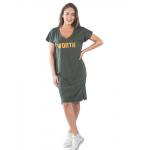 *Платье женское WORTH КЛП1469П2 хаки