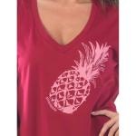 *Платье женское "Ананас" КЛП1469П1 бордовый