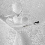 Набор столового белья Шантель белый