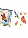 Деревянный пазл WOODLANDTOYS 147105 Попугай 110 дет.
