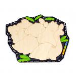 Деревянный пазл WOODLANDTOYS 137101 Динозавры