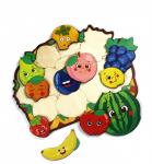Деревянный пазл WOODLANDTOYS 137110 Фруктики