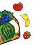 Деревянный пазл WOODLANDTOYS 137110 Фруктики