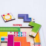 Логическая игра WOODLANDTOYS 65205 Тетрис малый Цветные карандаши