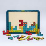 Логическая игра WOODLANDTOYS 65109 Тетрис большой Пуговки