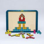 Логическая игра WOODLANDTOYS 65109 Тетрис большой Пуговки