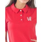 *Платье-поло женское LOVE КЛП1471П6 красный