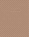 Bullet Journal (Кофейный) 162x210мм, твердая обложка, пружина, блокнот в точку, 120 стр.