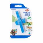 Зажим с дозатором для пакетов 3 цвета