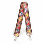 Плечевой ремень (стропа)  ADEL-239/регулируемый,  макс длина 120см,  зигзаг оранжевый 236941