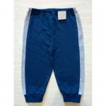 А. Брюки кулир с лампасами цв.индиго р.24