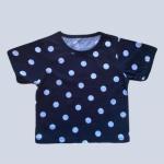 Футболка для девочки в горох - 3266 - микс