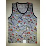 Борцовка кулир рис. Play цв. серый р.36