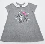 Платье детское кор.рукав, наклейка