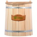 Ведро для бани с крышкой Банные Штучки липа 9 л 3594