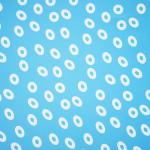 Штора Блэкаут печать white Childlike 0040 синий 145*260