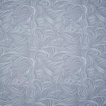 Штора Блэкаут печать white Base 0307 серый 145*260