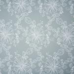 Штора Блэкаут печать white Consent 0266 зеленый 145*260