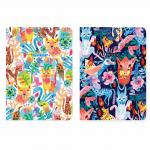 Тетради B5 (179х250мм) 60л НАБОР 2шт. сшивка в точку SoftTouch, 70г/м, NIGHT/DAY, BRAUBERG, 403830