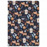 Тетради A5 (147х210мм) 40л НАБОР 3шт. сшивка клетка SoftTouch, 70г/м, PATTERN, BRAUBERG, 403792