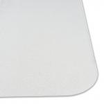 Коврик защитный напольный BRABIX, поликарбонат, 100*120 см, шагрень, 1,8 мм, 604851