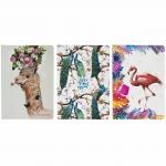 Тетради A5 (147х210мм) 40л НАБОР 3шт. сшивка клетка SoftTouch, 70г/м, SUMMER, BRAUBERG, 403793