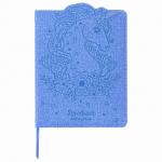 Дневник 1-4 класс 48л, обложка кожзам (твердая) с фигурным краем, ЮНЛАНДИЯ, ЕДИНОРОГ, 105950