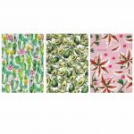 Тетради A5 (147х210мм) 40л НАБОР 3шт. сшивка линия SoftTouch, 70г/м, FLORA, BRAUBERG, 403798