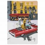 Тетради A5 (147х210мм) 40л НАБОР 3шт. сшивка линия SoftTouch, 70г/м, ПУТЕШЕСТВИЕ, BRAUBERG, 403799