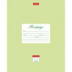 Тетрадь 12л. HATBER клетка, обложка картон, Пастель-Салатовая,12Т5В1_05144