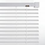 Жалюзи горизонтальные BRABIX 140*155 см, ПЛАСТИК, цвет белый, 606029