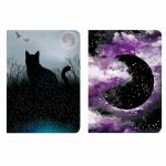 Тетради B5 (179х250мм) 60л НАБОР 2шт. сшивка клетка SoftTouch, 70г/м, COSMOS, BRAUBERG, 403821