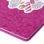 Дневник 1-11 класс 48л, обложка кожзам (твердая), тиснение, аппликация, BRAUBERG, ВКУСНЯШКИ, 105487