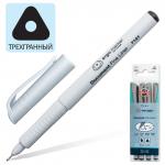 Набор капиллярных ручек (линеров) KOH-I-NOOR 4шт., ЧЕРНЫЕ, трехгран, 0,25/0,5/0,75/1мм,777141JD01PK