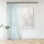 Штора Органза печать  Easy 219380143 зеленый 145*260