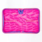 Пенал BRAUBERG, 1 отделение, ткань, 20х14 см, Flamingo, 229279