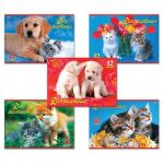 Альбом д/рис. А4 12л., скоба, обложка офсет, HATBER VK, 205х290мм, Верные друзья, 12А4C(A140673)