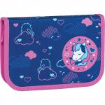 Пенал TIGER FAMILY с наполнением, 1 отд., отк.план., 23 предм., Unicorn Dreams, 20х14х4 см, 270229