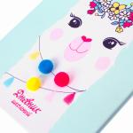 Дневник 1-4 класс 48л, обложка кожзам (твердая), 3D-элемент, ЮНЛАНДИЯ, ЛАМА, 105943