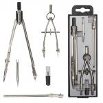 Готовальня 5 предметов, пласт. пенал, GLOBUS, НЧ5-70-50