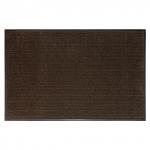 Коврик придверный ИЗНОСОСТОЙКИЙ влаговпитывающий, 90х150см, ТАФТИНГ, КОРИЧНЕВЫЙ, LAIMA EXPERT,606890