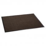 Коврик придверный ИЗНОСОСТОЙКИЙ влаговпитывающий, 90х150см, ТАФТИНГ, КОРИЧНЕВЫЙ, LAIMA EXPERT,606890
