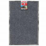 Коврик входной ворсовый влаго-грязезащитный LAIMA 60*90см ребристый, толщ 7мм, серый, 602867